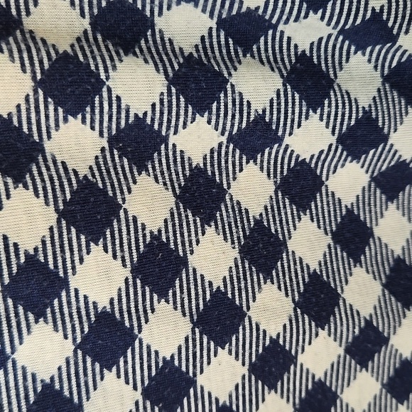 New York Laundry Blue Gingham Top Size Large - Picture 8 of 8